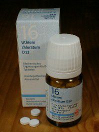 Schüssler-Salz: 16. Lithium chloratum