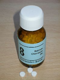Schüssler-Salz: 8. Natrium Chloratum