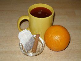 Orangen-Tee-Getrnk